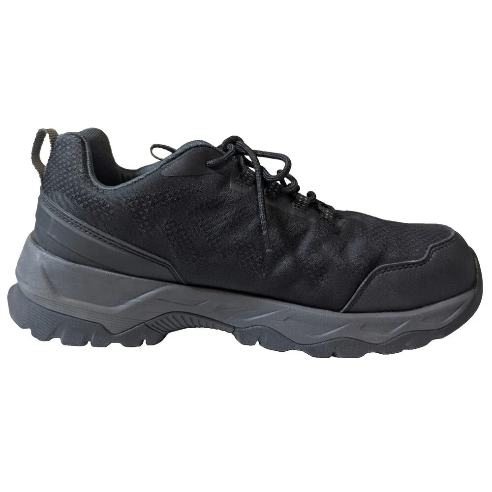 Hytest Powerhaul Low K21720 Men's 13M Black Safety Toe Work Shoes Slip Resistant